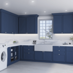 Imperial Midnight Blue Shaker Bathroom Vanities