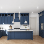 Imperial Midnight Blue Shaker Kitchen Cabinets