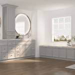 Prestigious Grey Shaker Bathroom Vanities