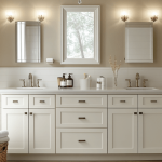 Serene Dove White Shaker Bathroom Vanities