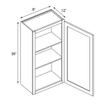 Standard cabinet dimensions providing essential guidelines for kitchen designs, ensuring balanced layouts.