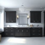 Refined Modern Slate Shaker Bathroom Vanities