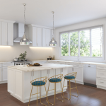 Serene Dove White Shaker RTA Kitchen Cabinets