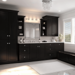 Sovereign Onyx Black Shaker Bathroom Vanities